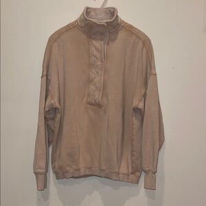 Aerie Women's Tan Pullover Sweatshirt